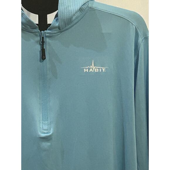 Habit 40+ Solar Factor Performance Pullover Hoodie Men's L - Picture 2 of 5